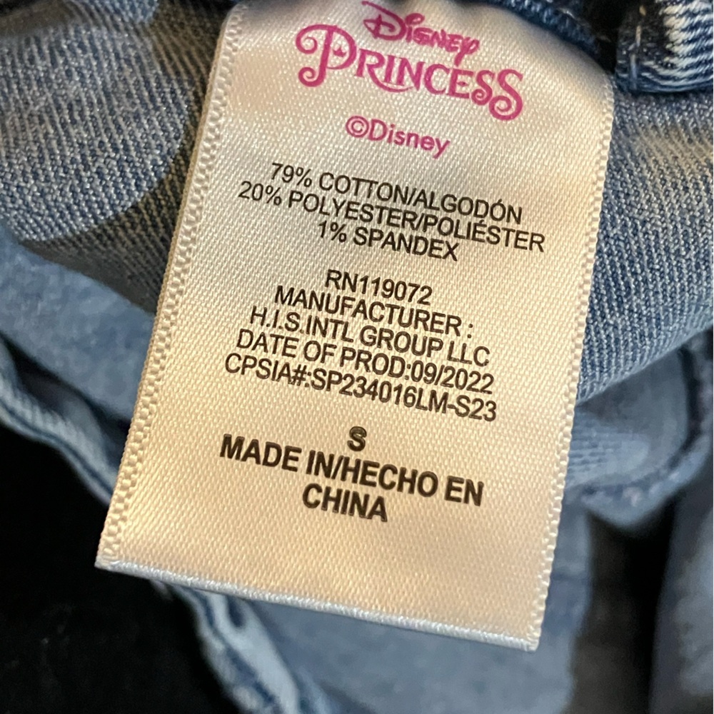 Disney Princess Denim jacket size small - Picture 2 of 11